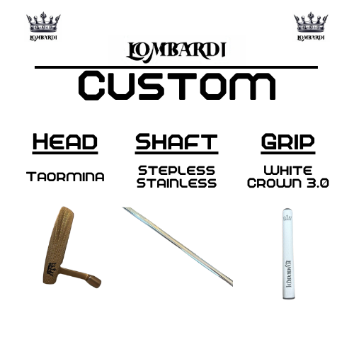 Lombardi Golf Custom Rose Gold Taormina Blade Golf Putter