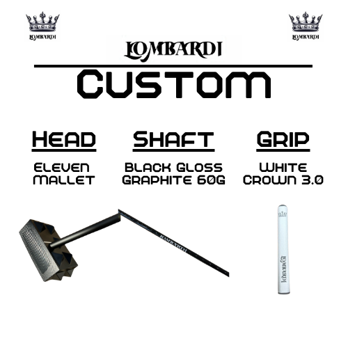 Putter de golf Lombardi Golf Custom Eleven Mallet