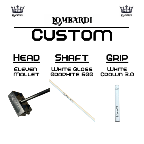 Putter de golf Lombardi Golf Custom Eleven Mallet