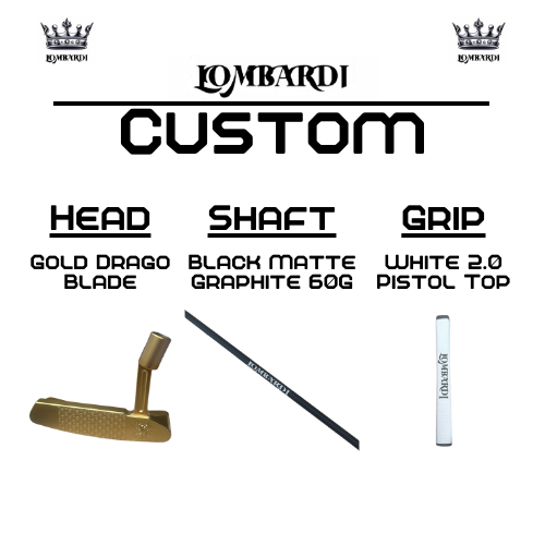 Lombardi Custom Gold Drago Klinge
