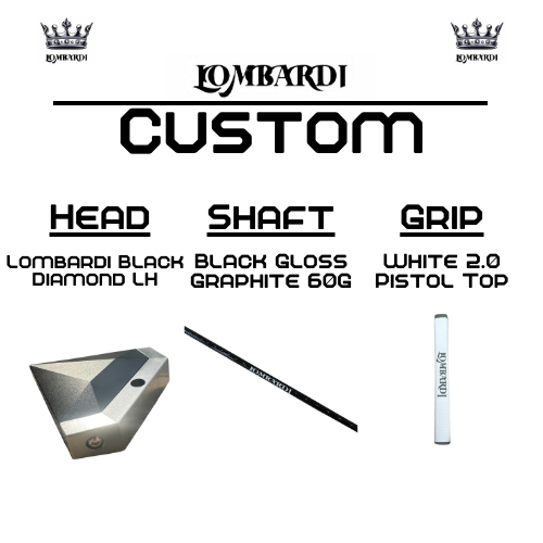 Lombardi Custom Black Diamond Schlägel für Linkshänder