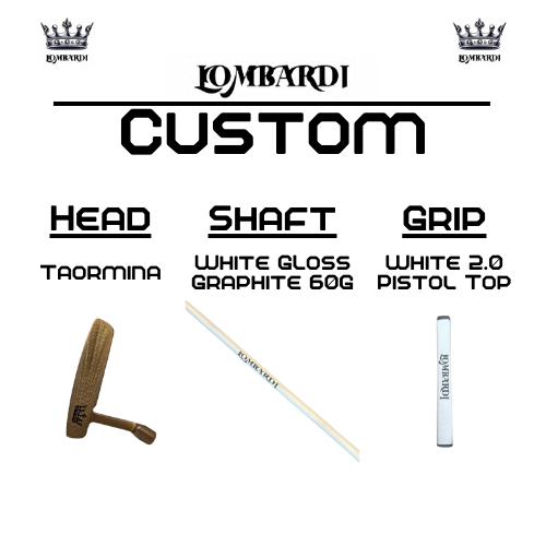 Lombardi Golf Custom Rose Gold Taormina Blade Golf Putter