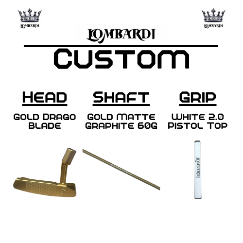 Lombardi Custom Gold Drago Klinge