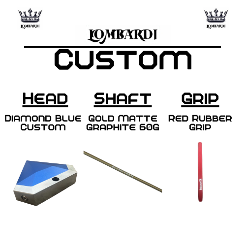 Lombardi Custom Blue Diamond Schlägel