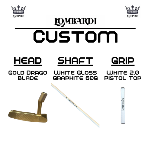 Lombardi Custom Gold Drago Klinge