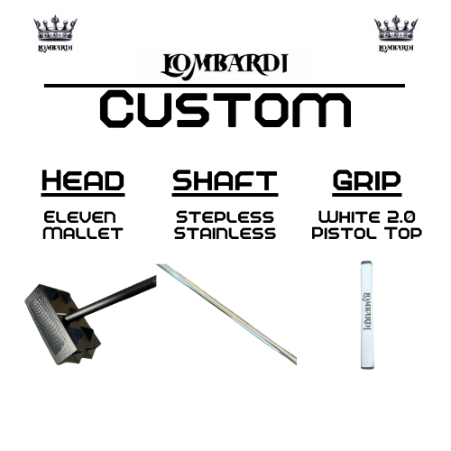Putter de golf Lombardi Golf Custom Eleven Mallet