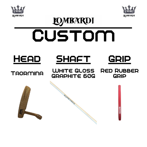 Lombardi Golf Custom Rose Gold Taormina Blade Golf Putter
