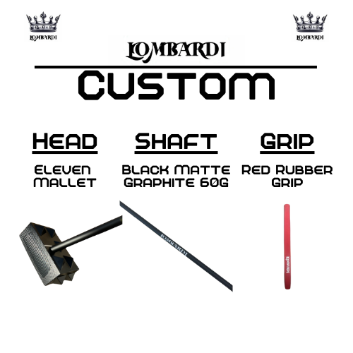 Putter de golf Lombardi Golf Custom Eleven Mallet