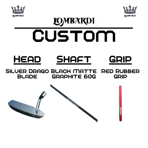 Lombardi Custom Silber Drago Klinge
