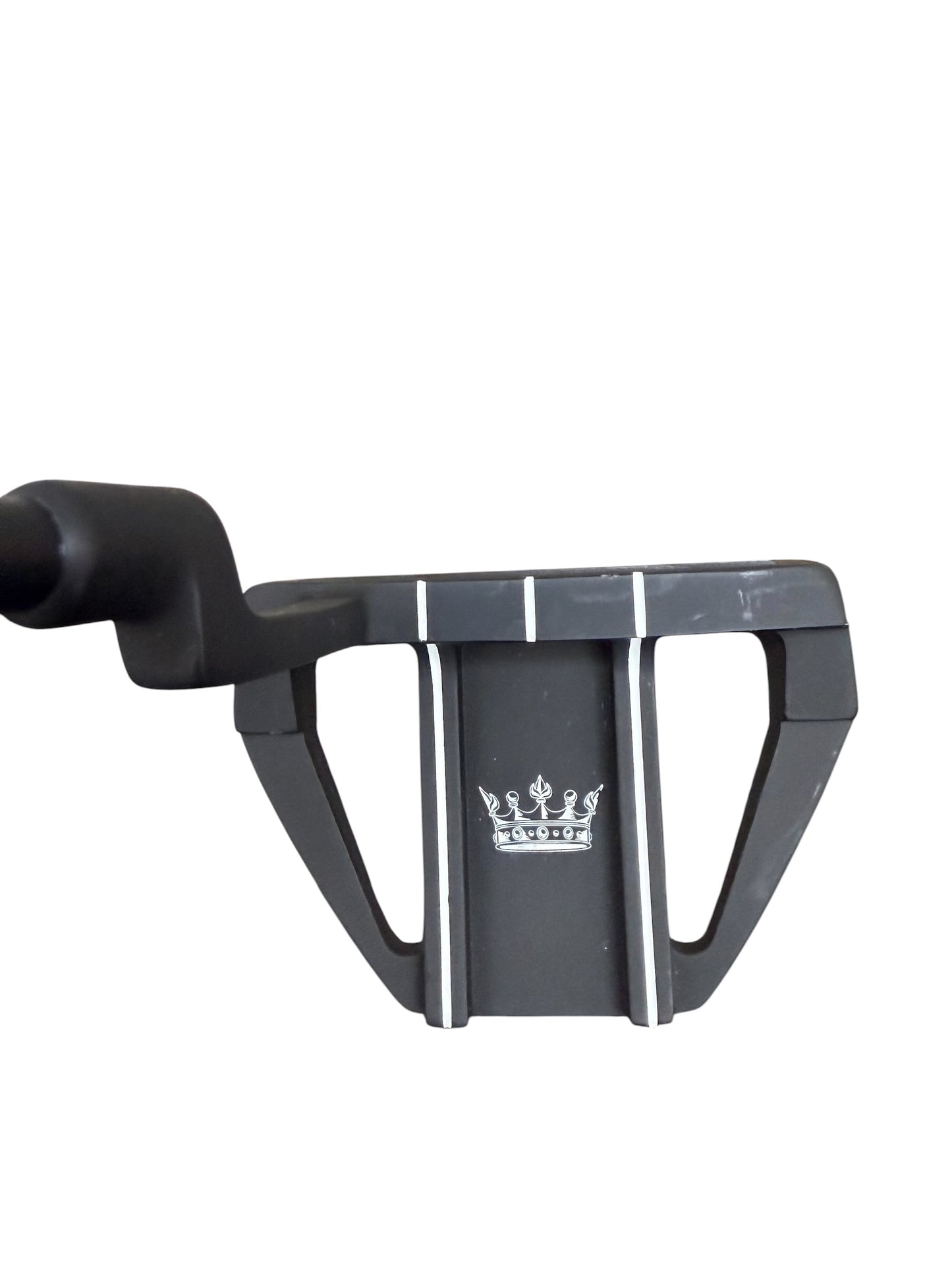 Lombardi Golf Pinstripe Blackout Mallet Golf Putter
