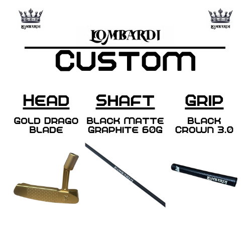 Lombardi Custom Gold Drago Klinge