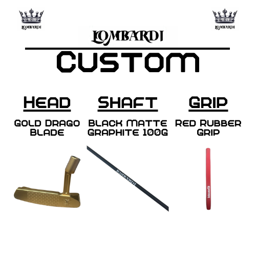 Lombardi Custom Gold Drago Klinge