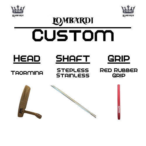 Lombardi Golf Custom Rose Gold Taormina Blade Golf Putter
