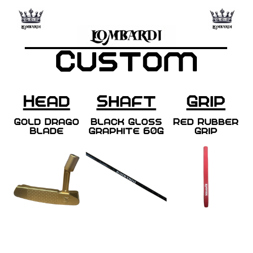 Lombardi Custom Gold Drago Klinge