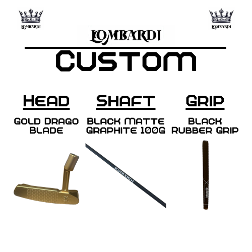 Lombardi Custom Gold Drago Klinge