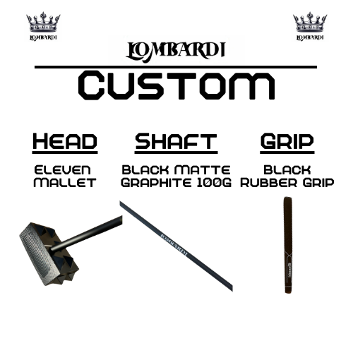 Putter de golf Lombardi Golf Custom Eleven Mallet