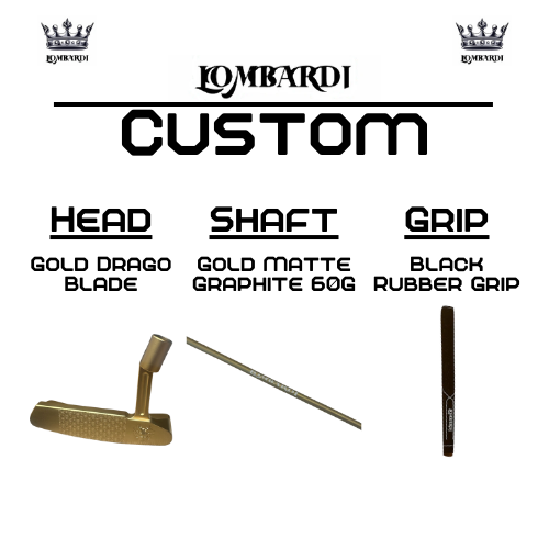 Lombardi Custom Gold Drago Klinge