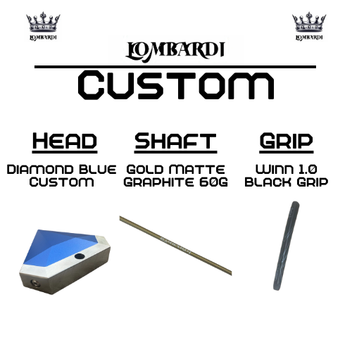 Lombardi Custom Blue Diamond Schlägel