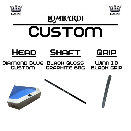 Lombardi Custom Blue Diamond Schlägel