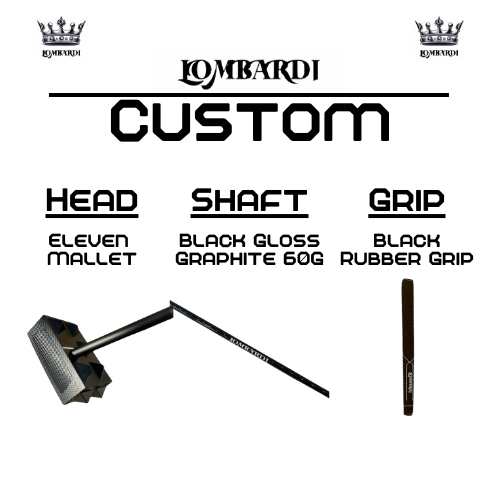 Putter de golf Lombardi Golf Custom Eleven Mallet