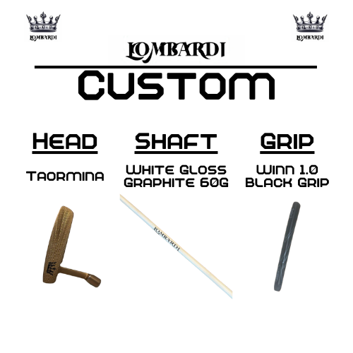 Lombardi Golf Custom Rose Gold Taormina Blade Golf Putter