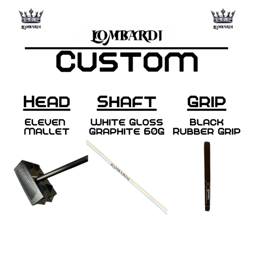 Putter de golf Lombardi Golf Custom Eleven Mallet