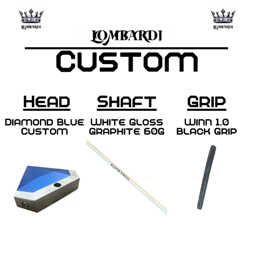 Lombardi Custom Blue Diamond Schlägel