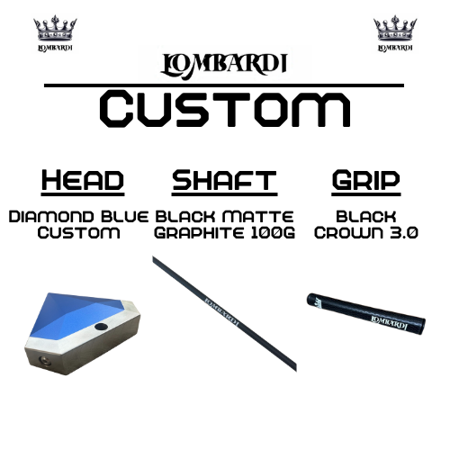 Lombardi Custom Blue Diamond Schlägel