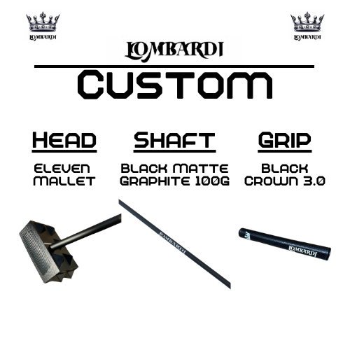 Putter de golf Lombardi Golf Custom Eleven Mallet