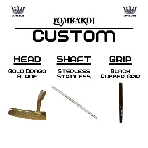 Lombardi Custom Gold Drago Klinge