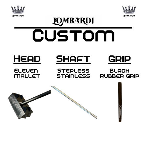 Putter de golf Lombardi Golf Custom Eleven Mallet