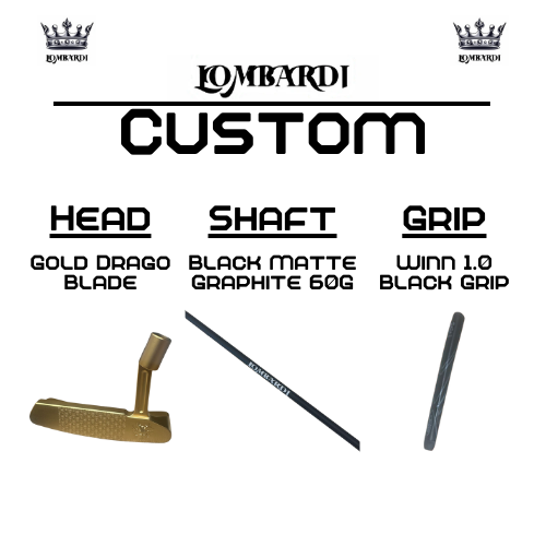 Lombardi Custom Gold Drago Klinge
