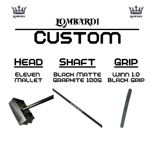 Putter de golf Lombardi Golf Custom Eleven Mallet