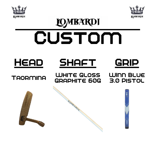 Lombardi Golf Custom Rose Gold Taormina Blade Golf Putter