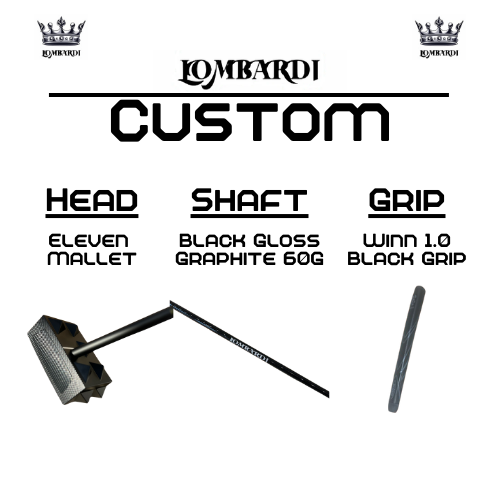 Putter de golf Lombardi Golf Custom Eleven Mallet