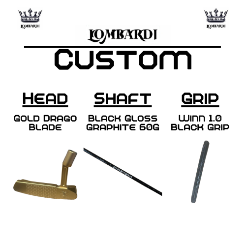 Lombardi Custom Gold Drago Klinge
