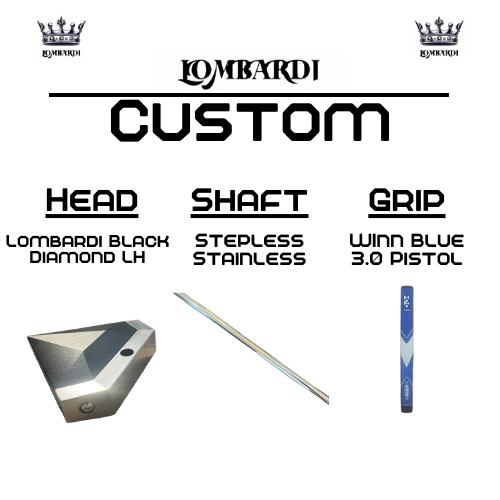 Lombardi Custom Black Diamond Schlägel für Linkshänder