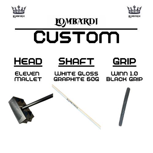 Putter de golf Lombardi Golf Custom Eleven Mallet