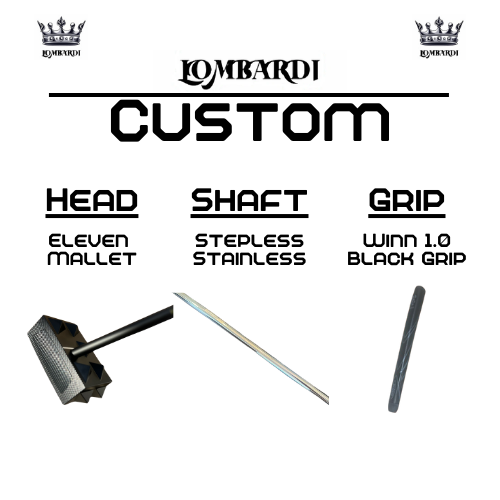 Putter de golf Lombardi Golf Custom Eleven Mallet