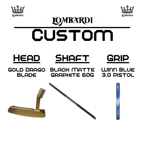 Lombardi Custom Gold Drago Klinge