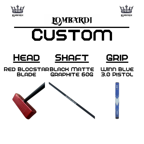 Lombardi Custom Silber Drago Klinge