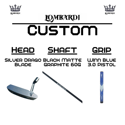 Lombardi Custom Silber Drago Klinge