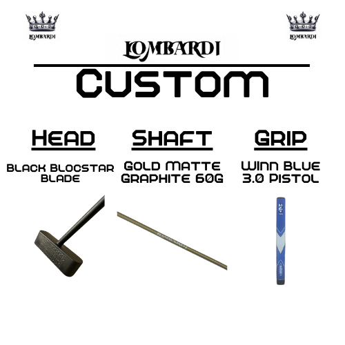 Lombardi Custom Silber Drago Klinge