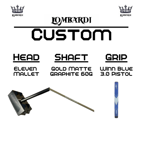 Putter de golf Lombardi Golf Custom Eleven Mallet