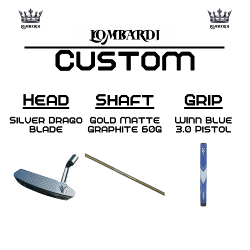 Lombardi Custom Silber Drago Klinge
