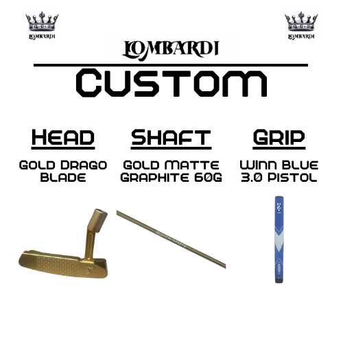 Lombardi Custom Gold Drago Klinge