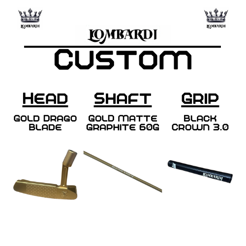 Lombardi Custom Gold Drago Klinge