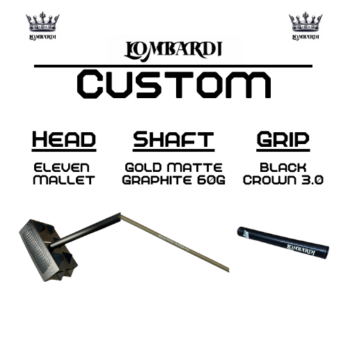 Putter de golf Lombardi Golf Custom Eleven Mallet