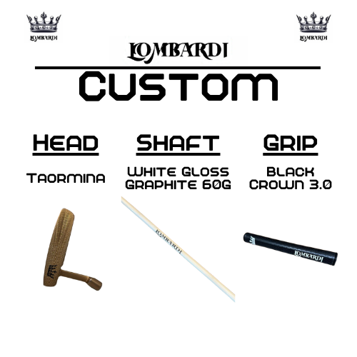 Lombardi Golf Custom Rose Gold Taormina Blade Golf Putter