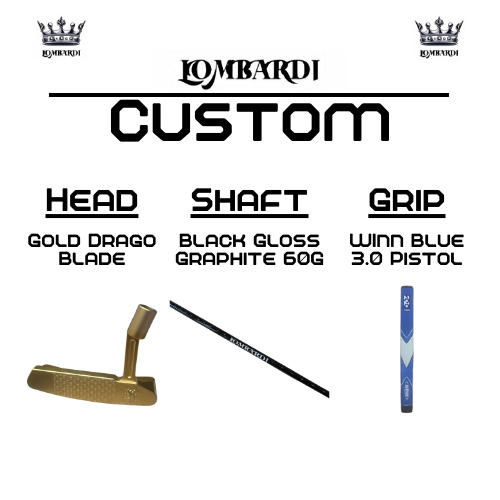 Lombardi Custom Gold Drago Klinge